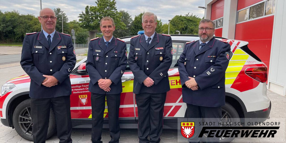 v.l. Jürgen Battermann, Tobias Ebbighausen, Jörg Gottschalk und Kay Schönfelder